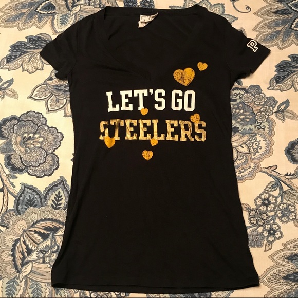 PINK Victoria's Secret Tops - NFL Victoria’s Secret PINK Steelers Tee